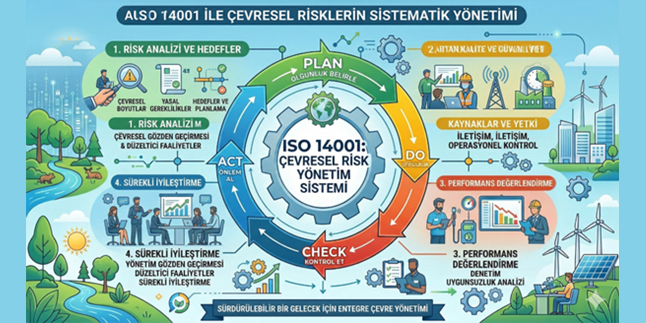 ISO 14001 ile çevresel risklerin sistematik yönetimi