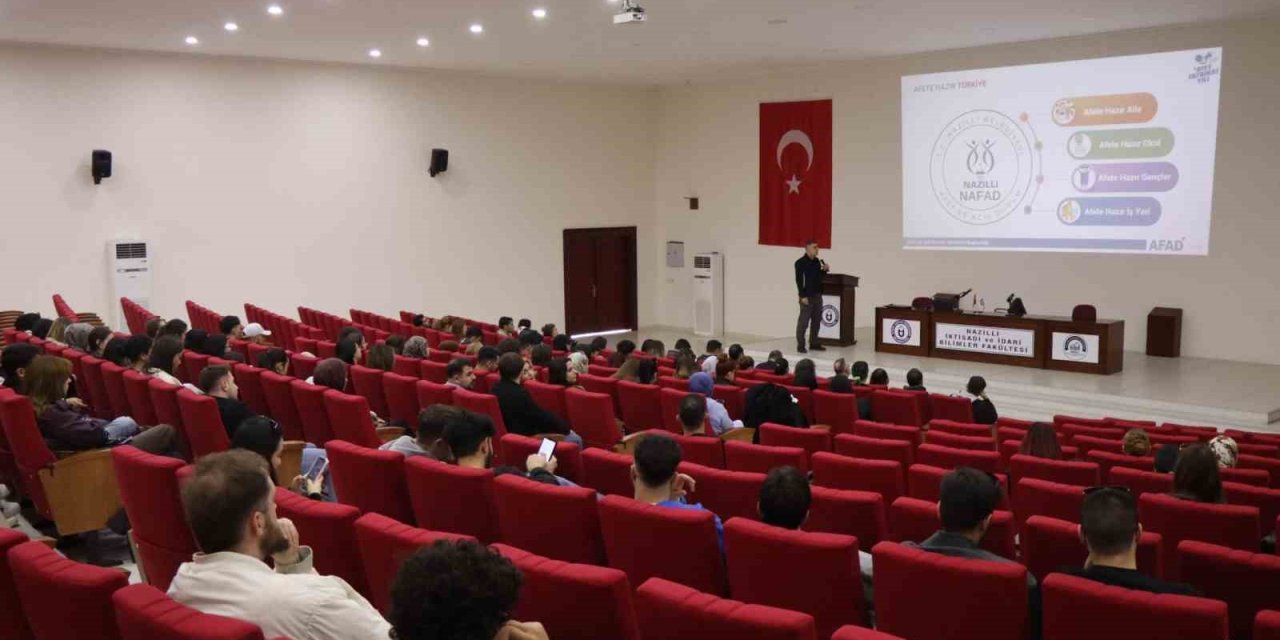 NAFAD ekiplerinden öğrencilere eğitim