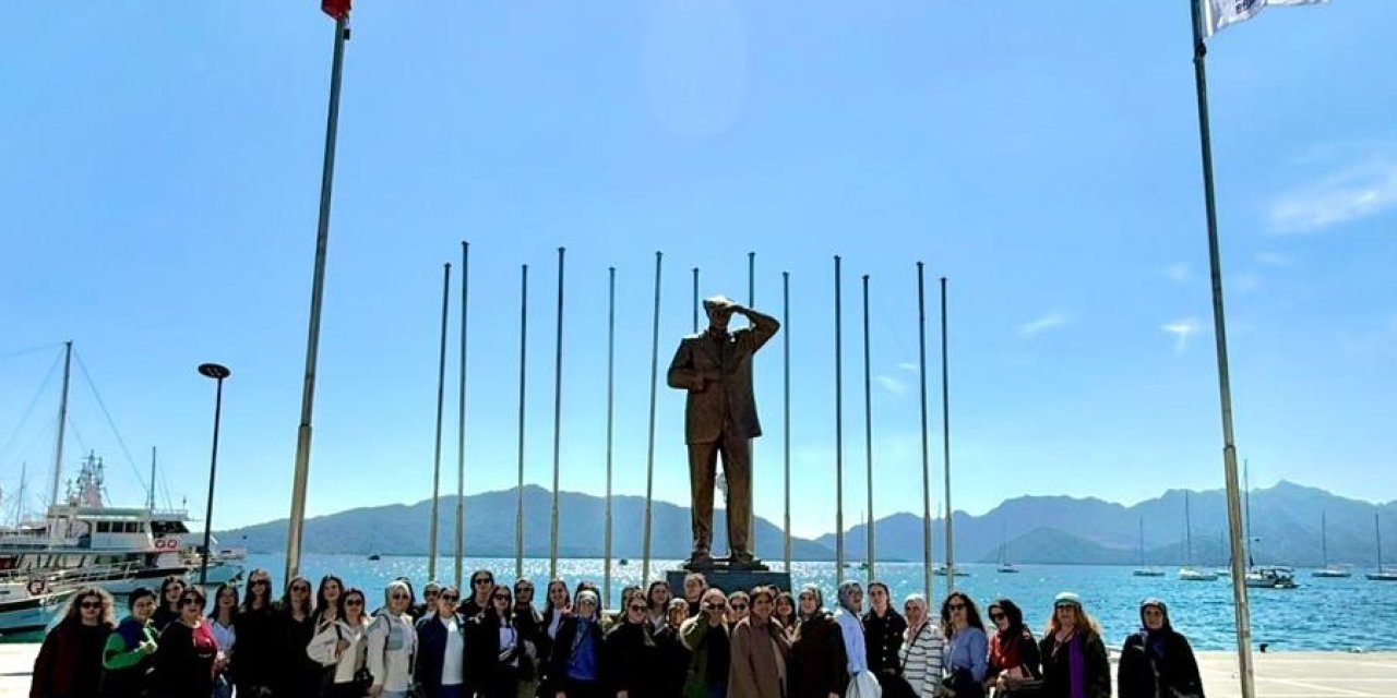 Turizmci Menemencioğlu ve Gökten’den  Aydınlı kadınlara jest