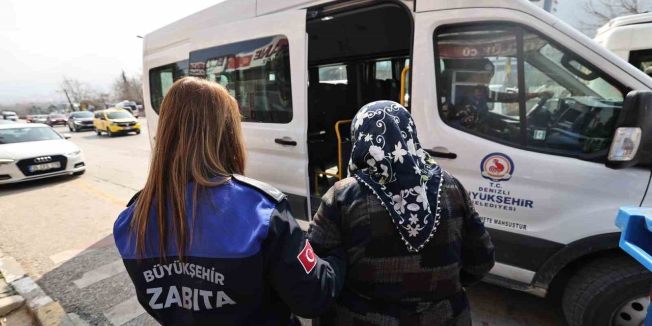 Denizli’de yapılan operasyonda çok sayıda dilenciye yasal işlemde uygulandı