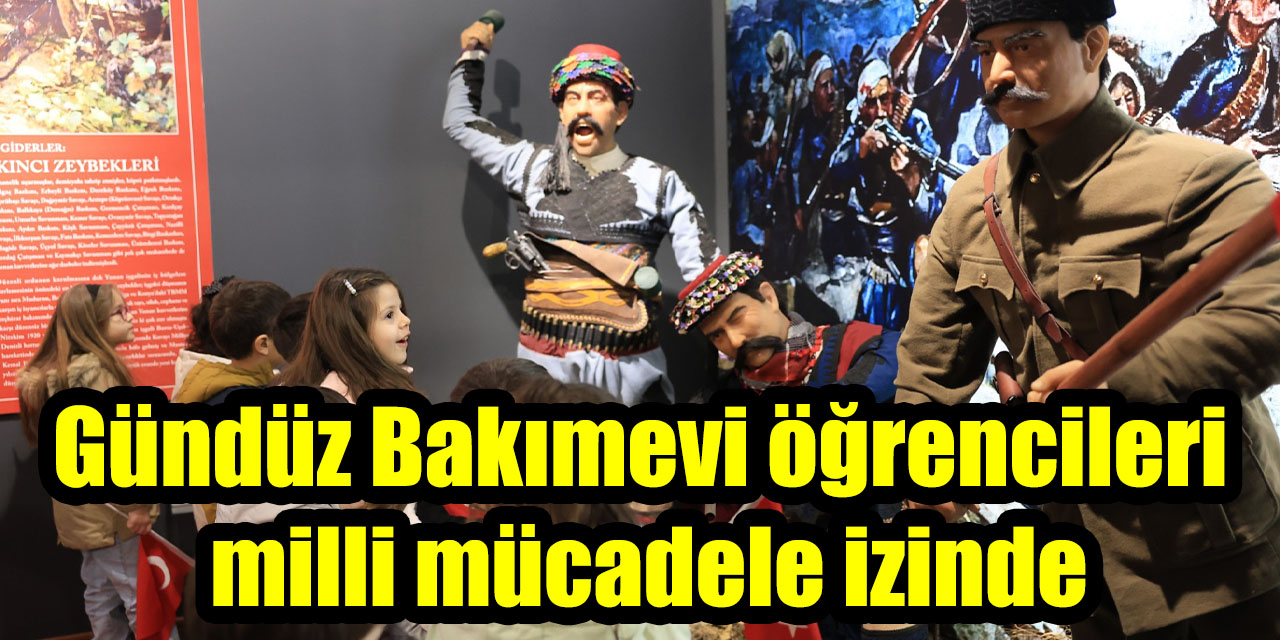 Efeler’de miniklere tarih yolculuğu: Gündüz Bakımevi öğrencileri milli mücadele izinde