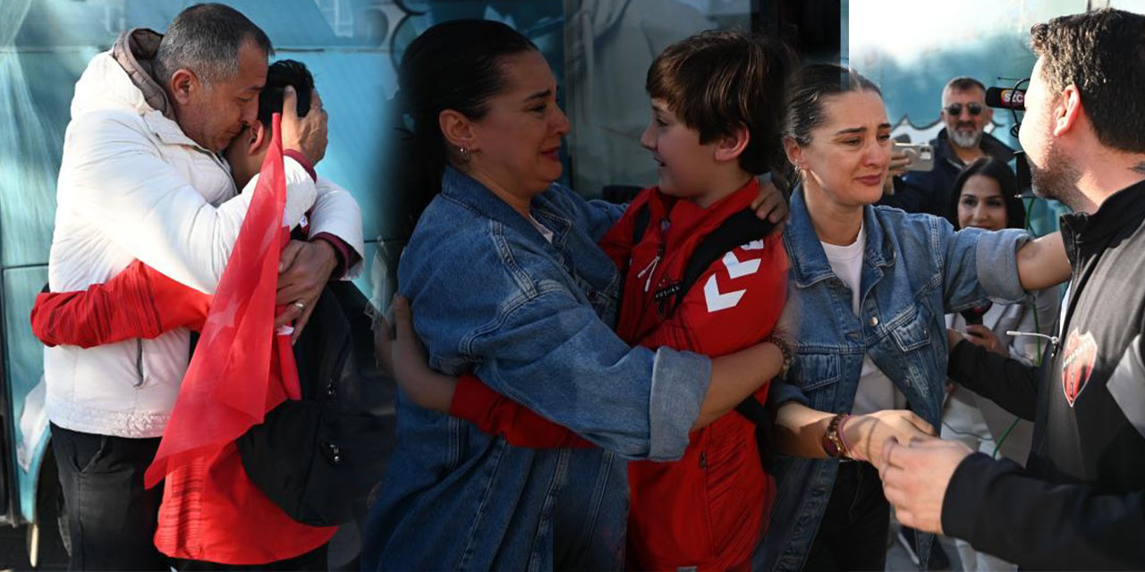 Katar’da mahsur kalan Kuşadalı sporcular 12 gün sonra yurda döndü