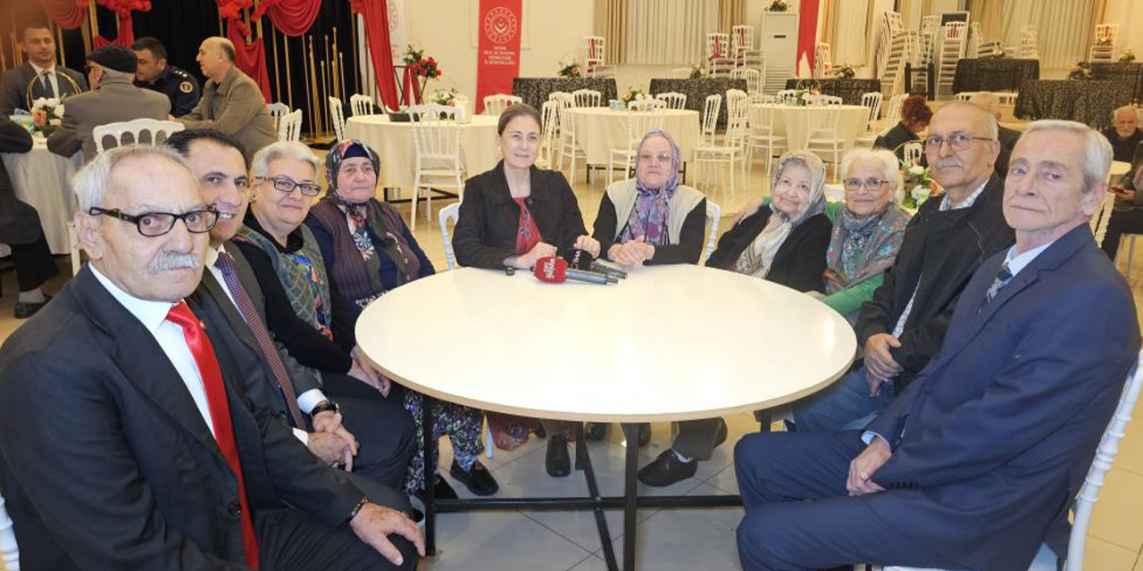 Nazilli Kaymakamı Kan huzurevi sakinleriyle iftarda buluştu