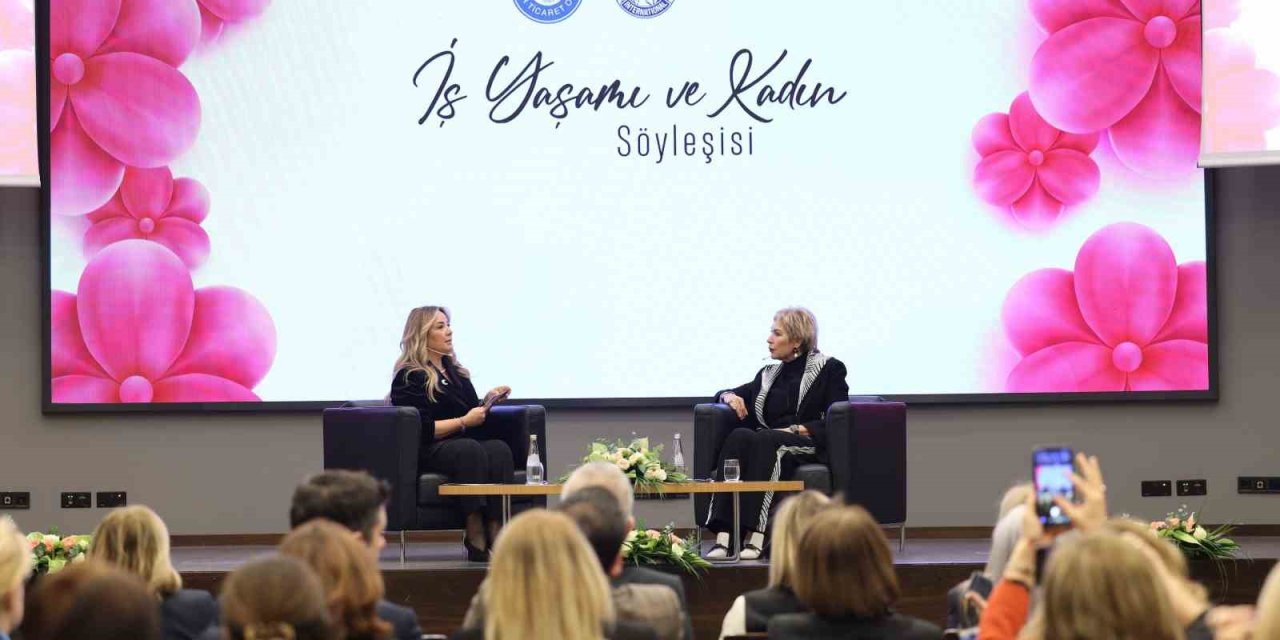 İş kadını Leyla Alaton İzmirli kadınlarla buluştu