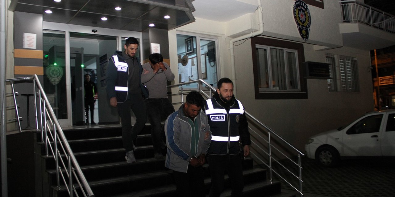 İnşaattan hırsızlık yapan 2 şüpheli tutuklandı