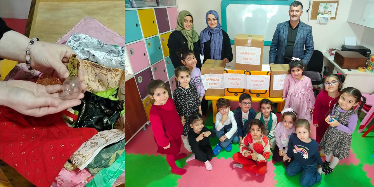 Efeler’de minikler Sakal-ı Şerif’i ziyaret etti