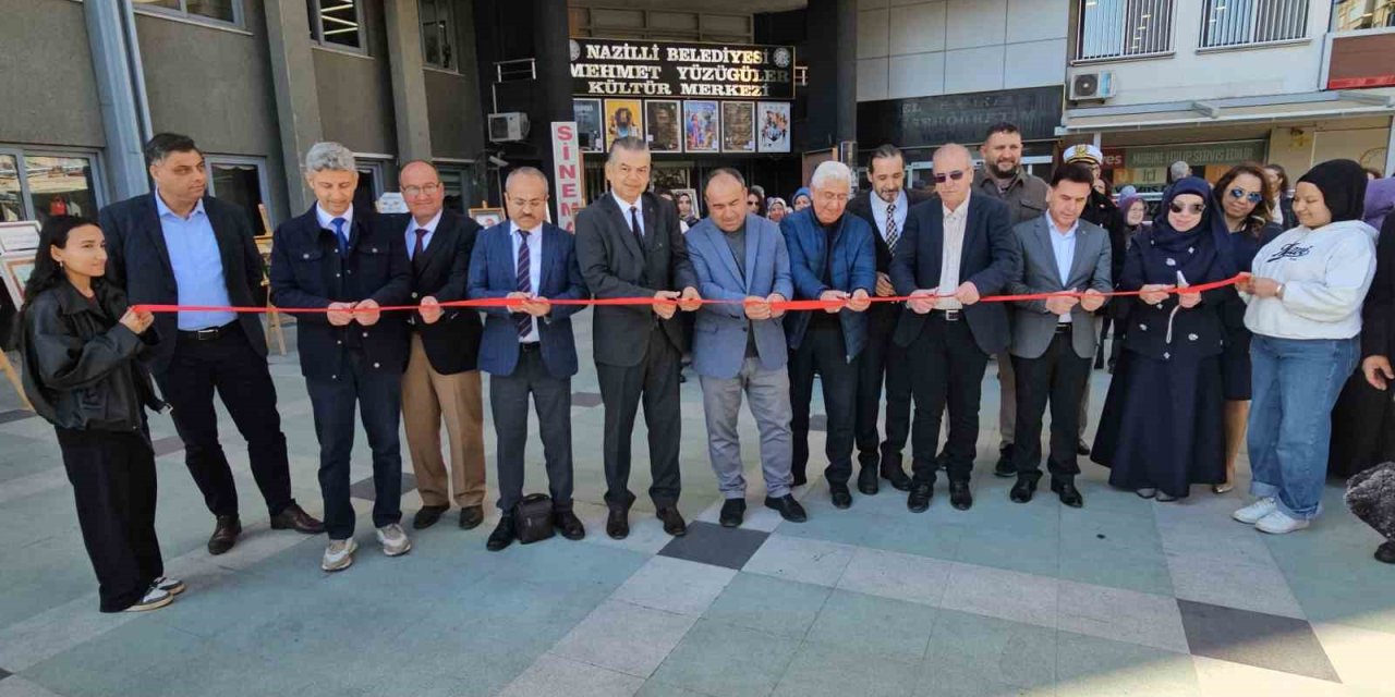Nazilli’de Tezhip, Ebru ve Hüsn-i Hat Sergisi açıldı