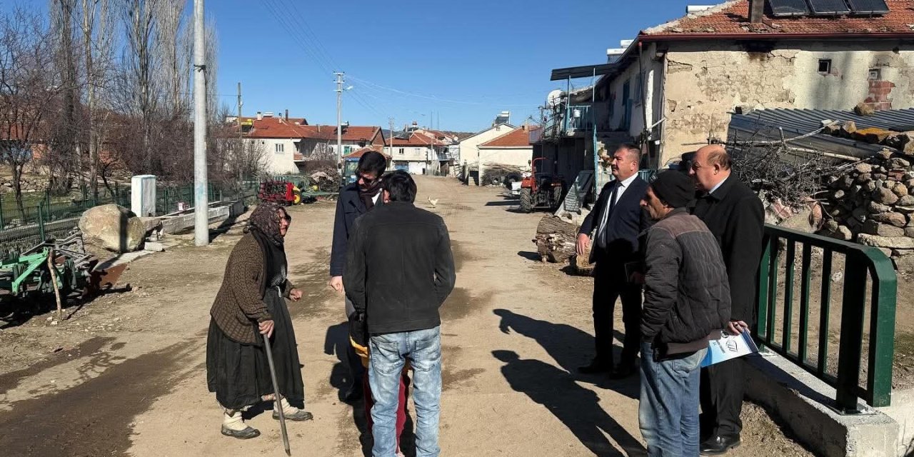 Evi yanan yaşlı kadın için kaymakamlık harekete geçti