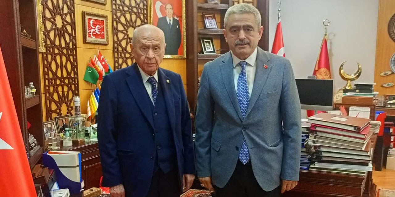 Haluk Alıcık’tan  Devlet Bahçeli’ye ziyaret