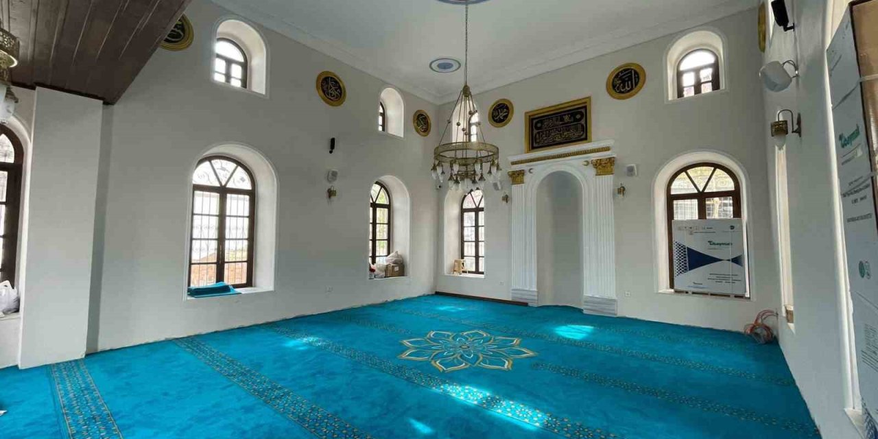 Tarihi Asmalı Mescit restorasyonla ayağa kaldırıldı