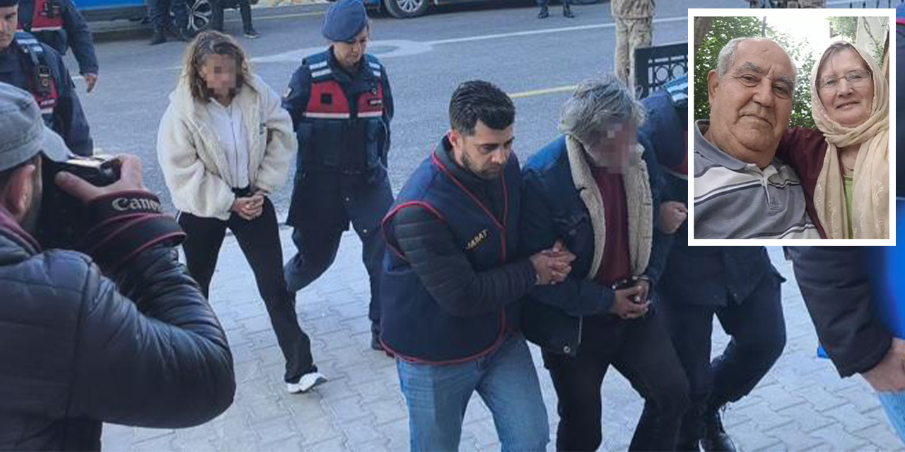 Yaşlı çiftin hayatını kaybettiği yangında torun ve eşine gözaltı