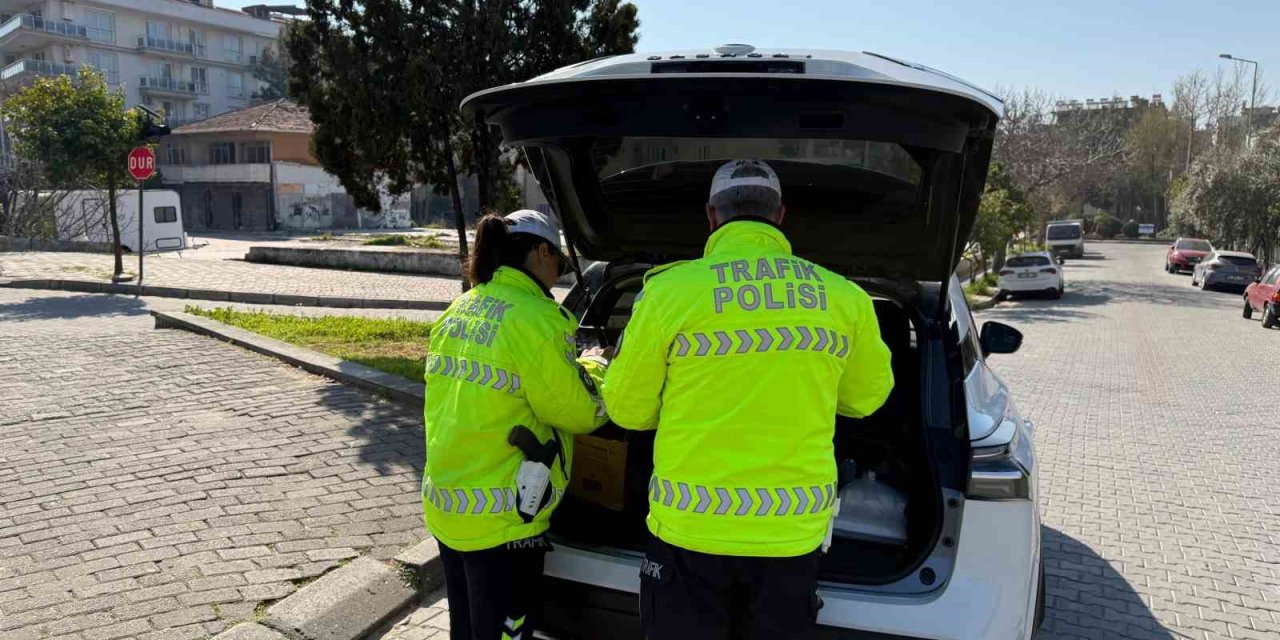 Aydın’da bayram öncesi dron destekli trafik denetimi yapıldı