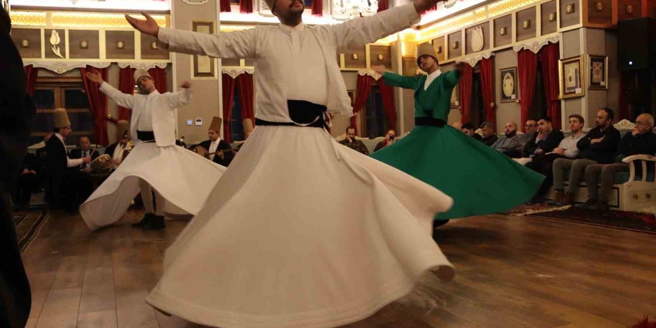 Mevlevi mukabelesi büyüledi