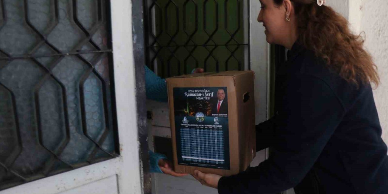 Bozdoğan’da "Belediyen Yanında" projesi, ihtiyaç sahibi vatandaşların kapısını çalıyor