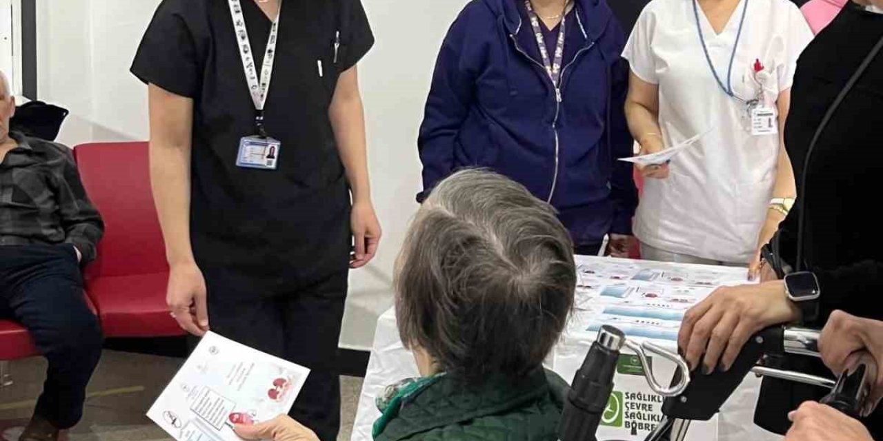 ADÜ Hastanesi’nde hastalara böbrek sağlığı anlatıldı