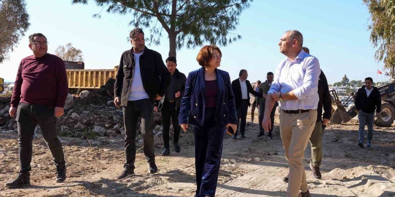 Başkan Gençay: "Mavişehir’de Atatürk Kültür ve Yaşam Alanı hızla yükseliyor"