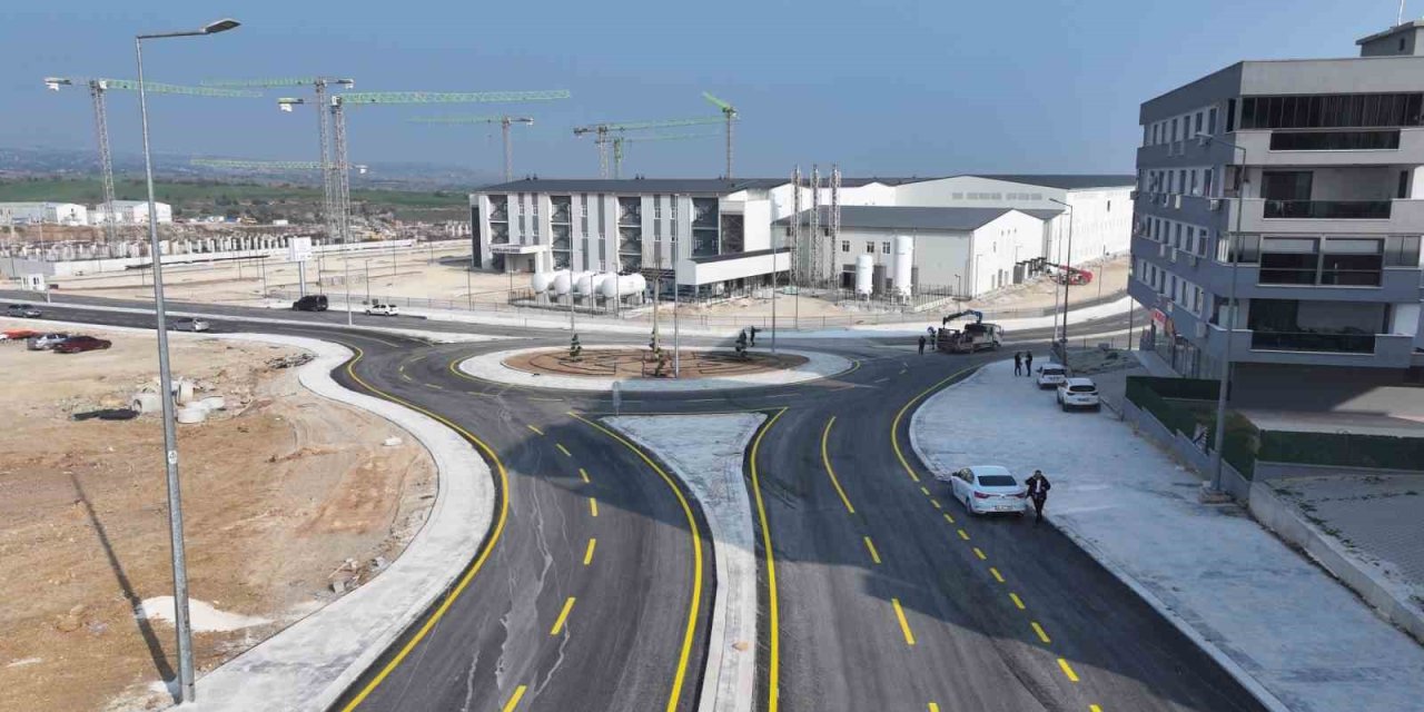 Denizli Acil Durum Hastanesine ulaşım altyapısı tamamlandı