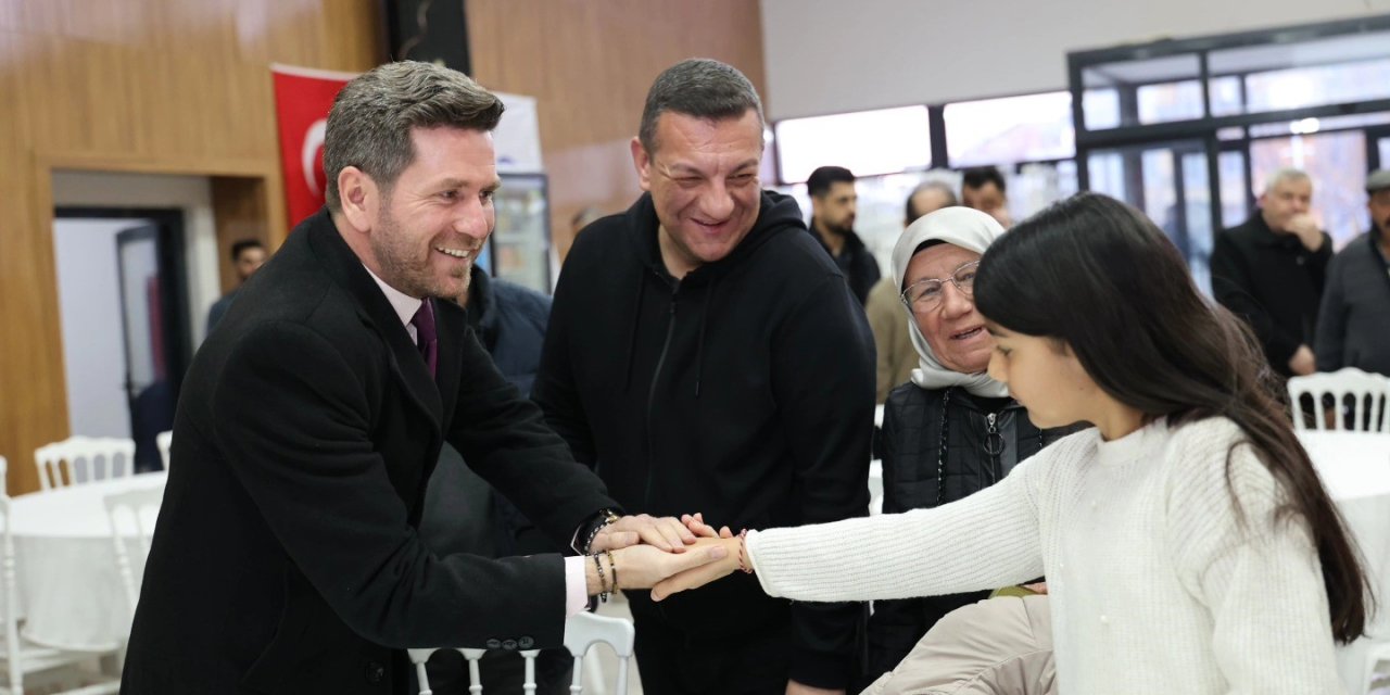 Tavas’ta muhtarlar iftar sofrasında buluştu