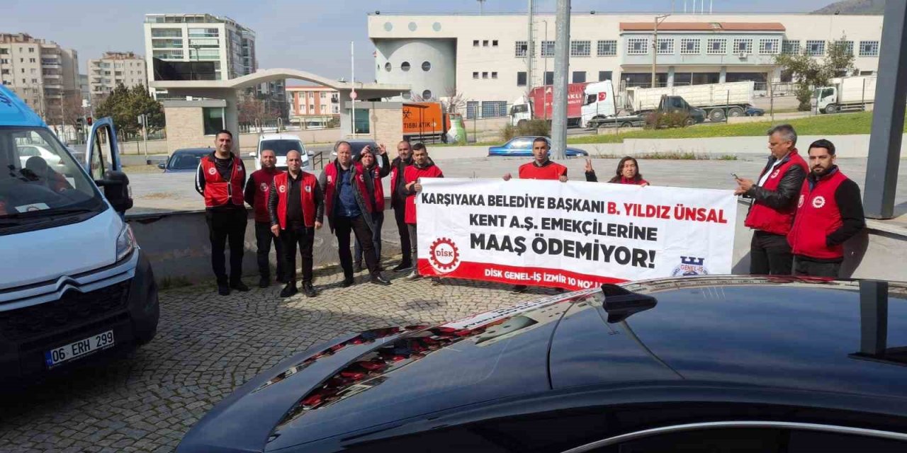 Başkan Ünsal, 8 aydır maaş vermediği işçilerle bayramlaşmak istedi, eylemi duyunca iptal etti