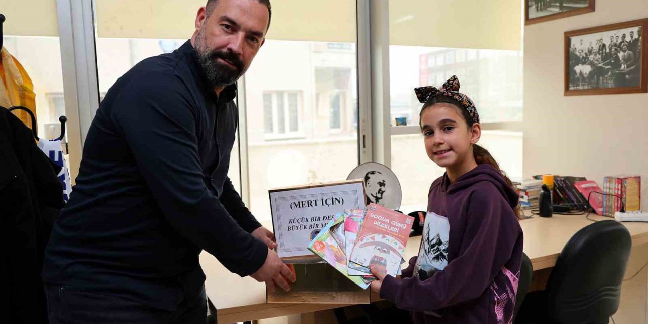 Söke’de minik yürekten dayanışma örneği