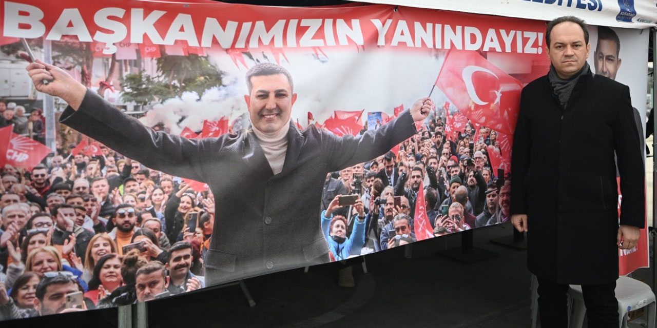 CHP Efeler İlçe Örgütü’nden Adalet ve Dayanışma Çadırı’na ziyaret