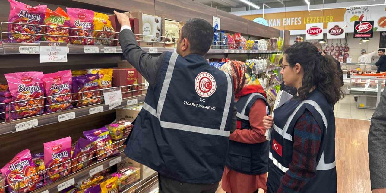 Ramazan Bayramı öncesi İl Ticaret Müdürlüğü ekipleri sahaya indi