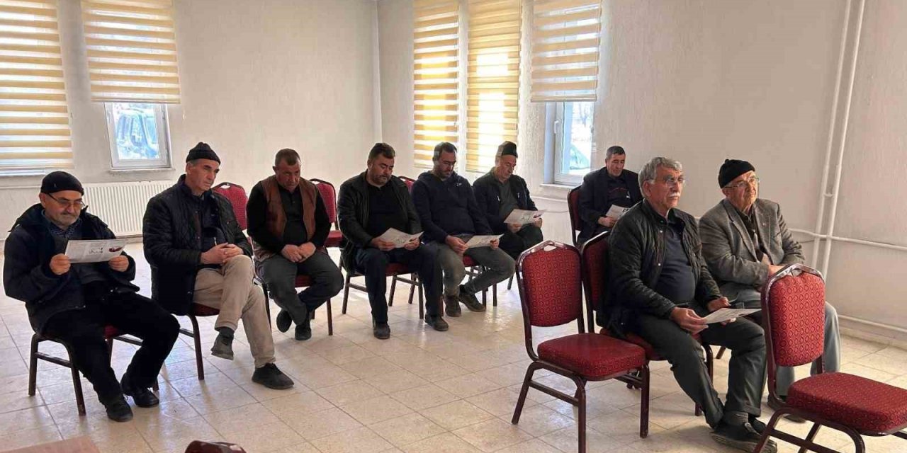 Çiftçilere yönelik doğru sulama ve gübreleme eğitimi