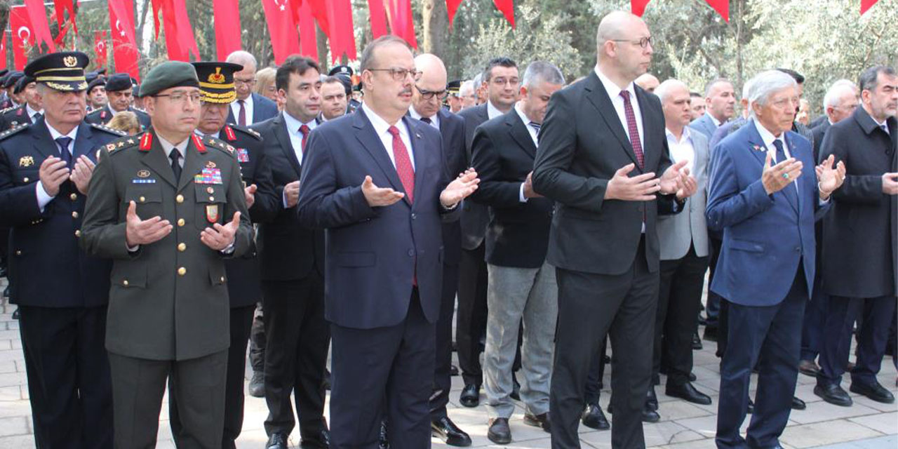Aydın’da Çanakkale şehitleri dualarla anıldı
