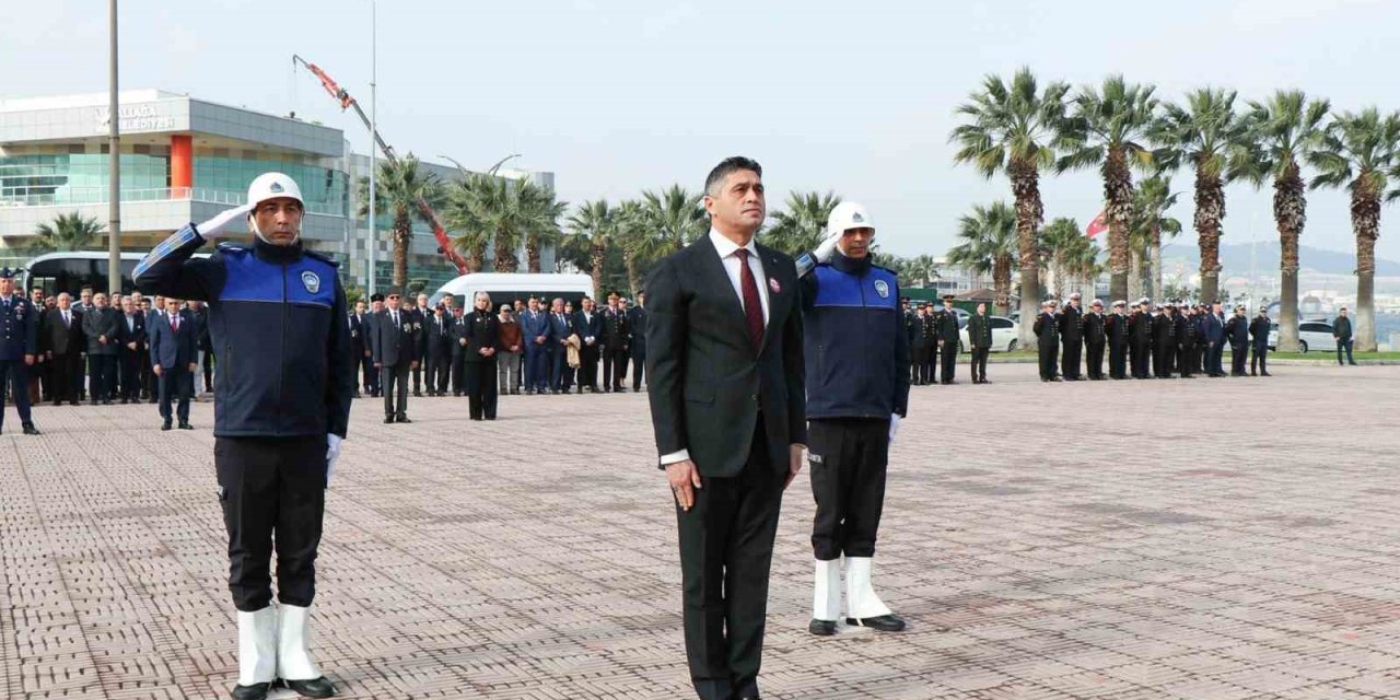 Aliağa’da Çanakkale Zaferi’nin 111. yıl dönümü kutlandı