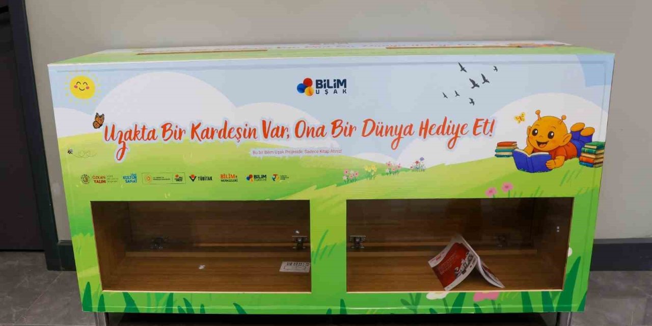 Uşak Belediyesi’nden "Kitap Kumbarası" projesi