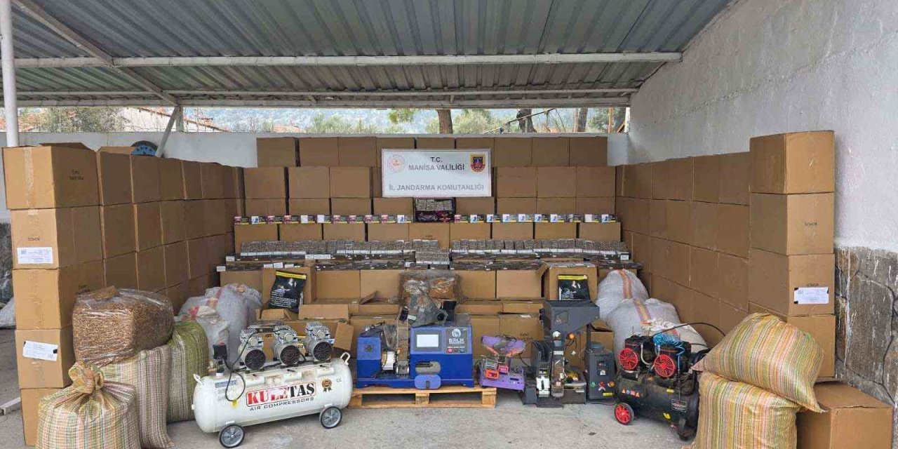 Kırkağaç’ta kaçak sigara operasyonunda 1 tutuklama