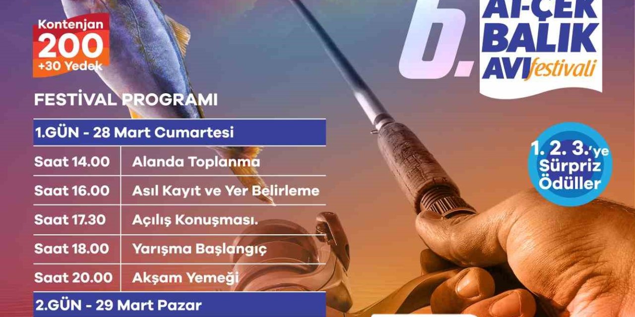Aliağa’da ’6. Geleneksel At-Çek Balık Avı Festivali’ coşkusu başlıyor