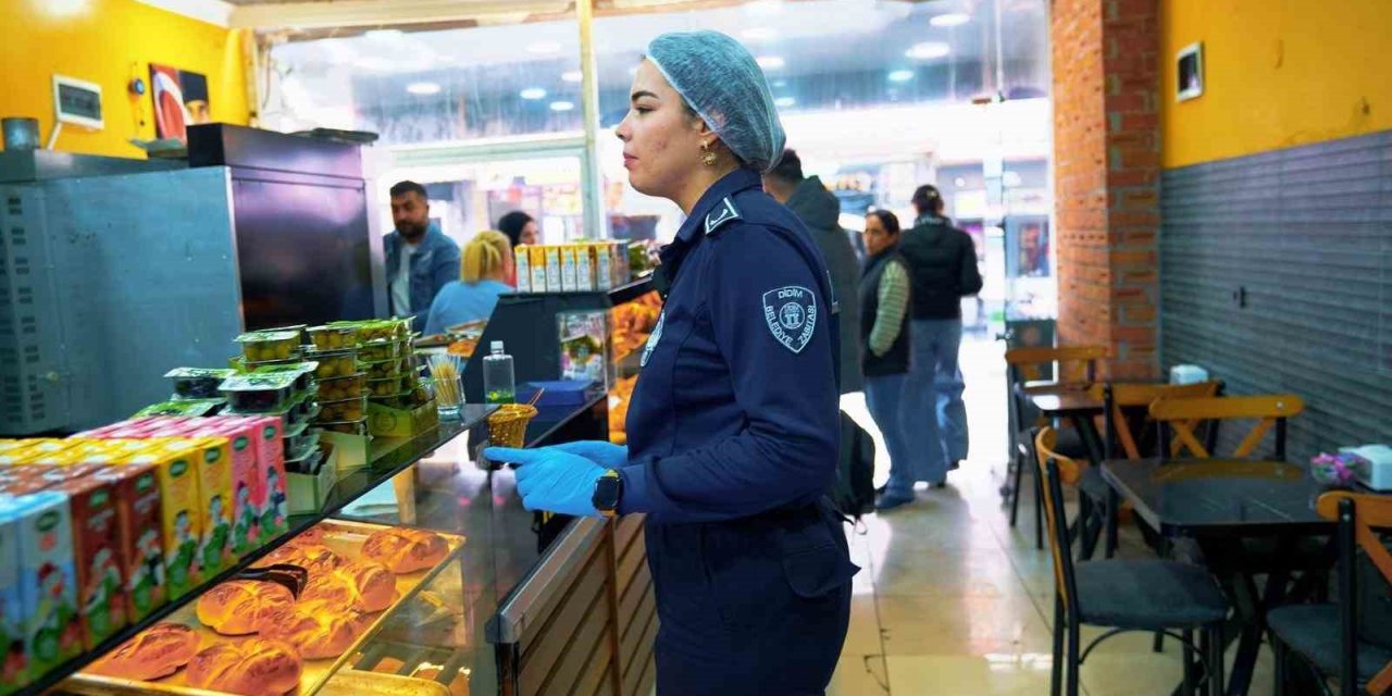 Didim Belediyesi halk sağlığı için denetimlerini aralıksız sürdürüyor