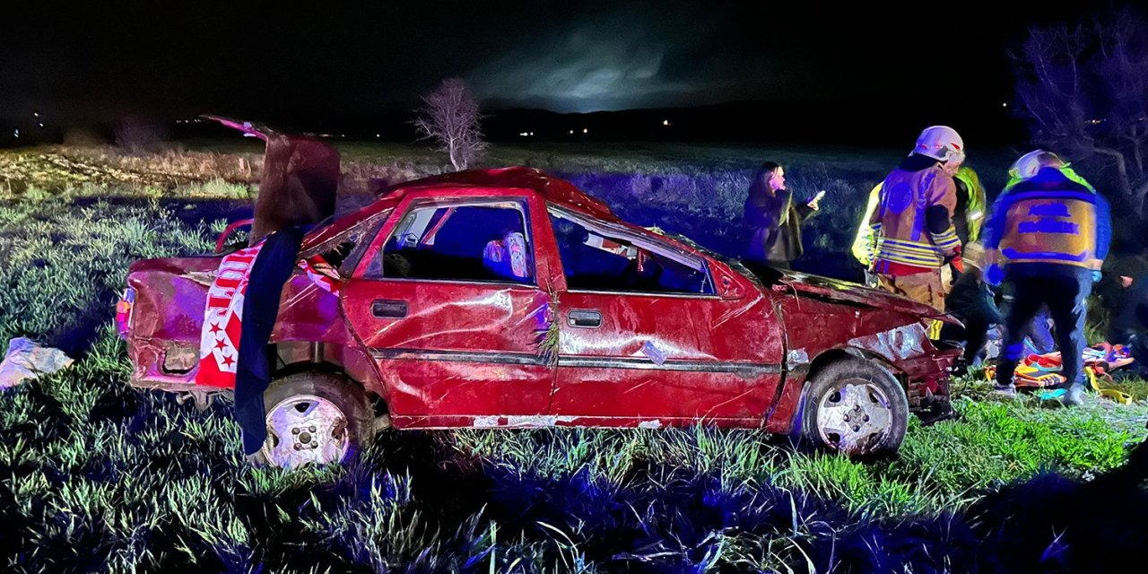 Bayram arifesinde feci kaza: 1 ölü, 1’i ağır 3 yaralı