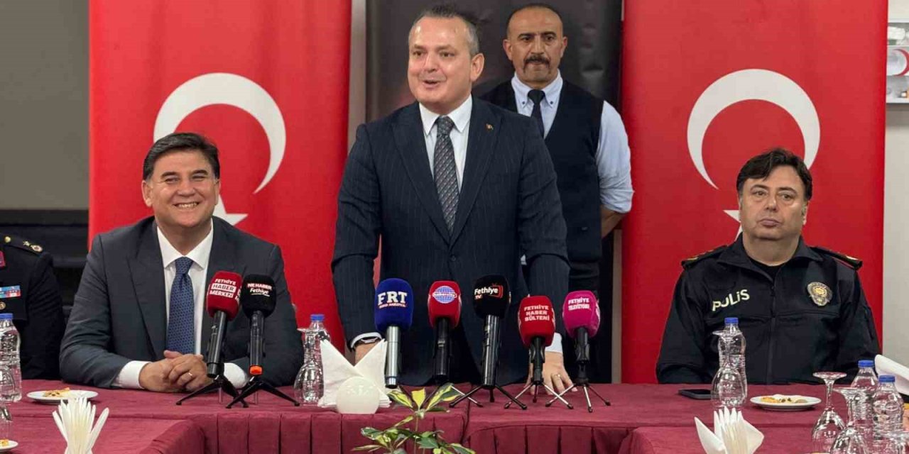 Fethiye protokolü bayram ziyaretlerinde bulundu