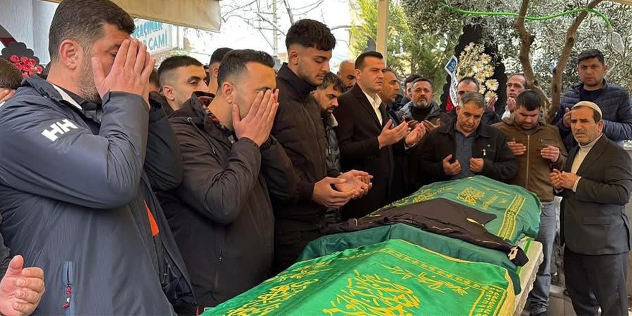 Aydın’da öldürülen Özlüer kardeşler son yolculuğuna uğurlandı