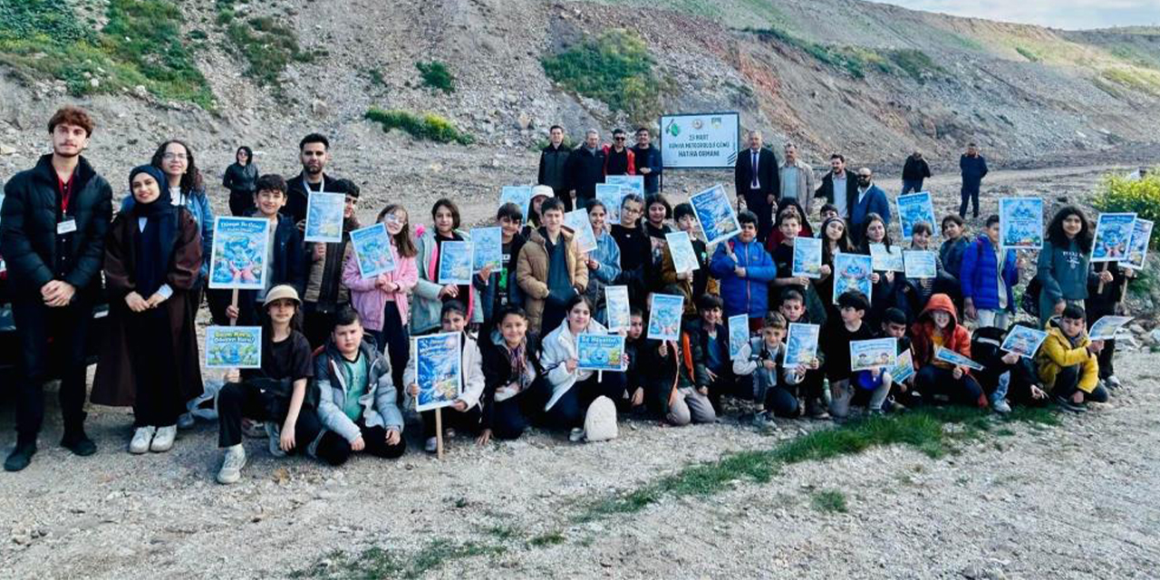 Aydın’da fidanlar gelecek için toprakla buluştu