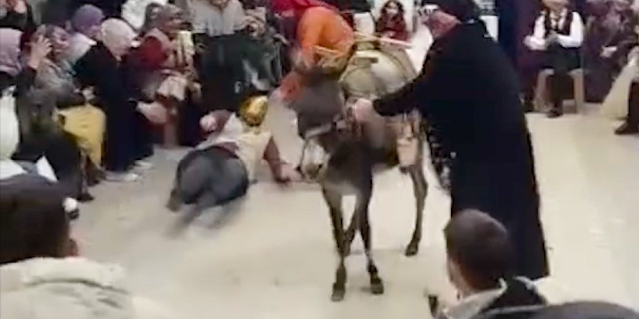 Gördes’te ilginç ‘damat eğlencesi’