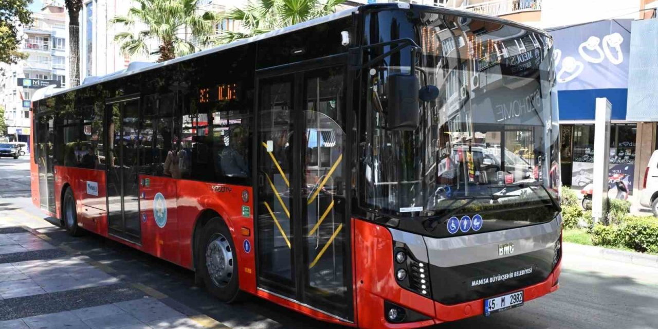 Manisa’da toplu taşımada ilk biniş ücretsiz