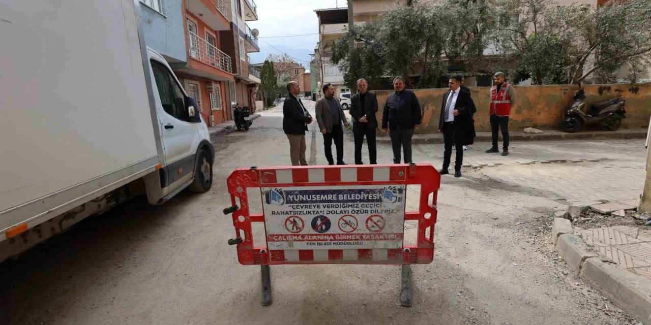 Barbaros’ta yollar yenileniyor