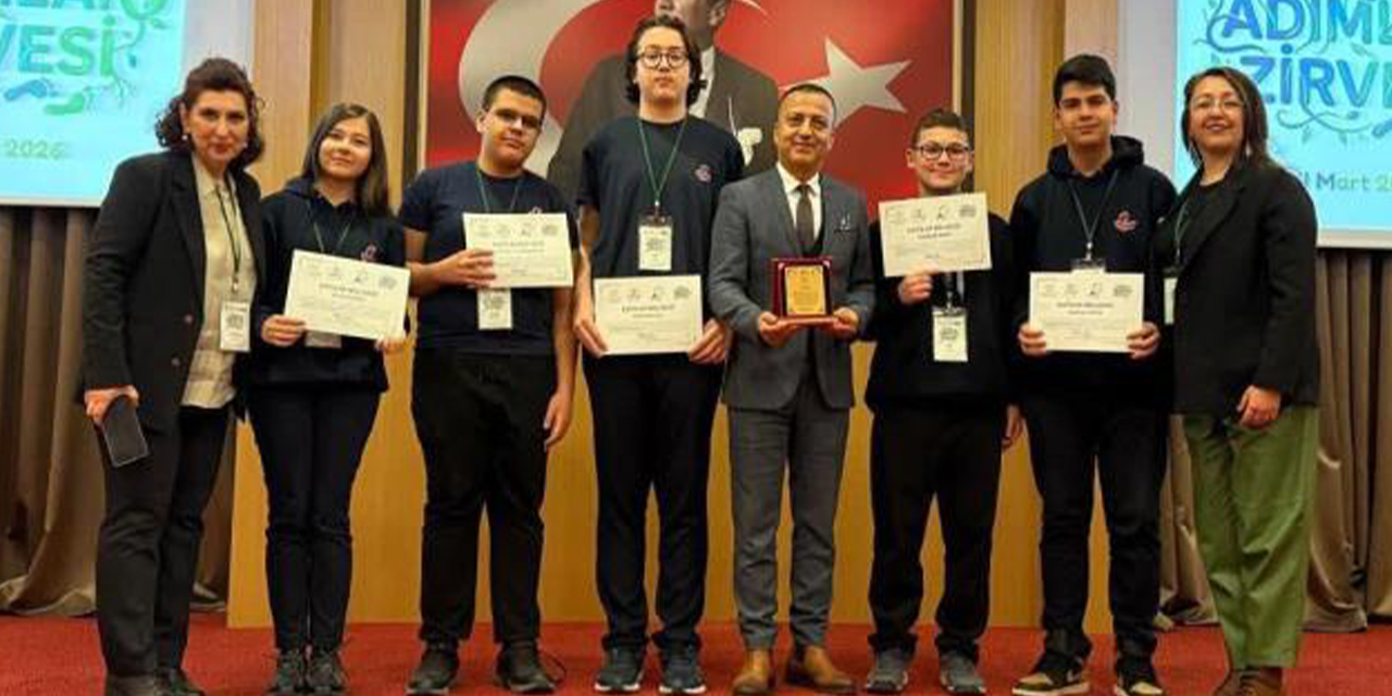Aydın Lisesi’nden çevre projesiyle büyük başarı