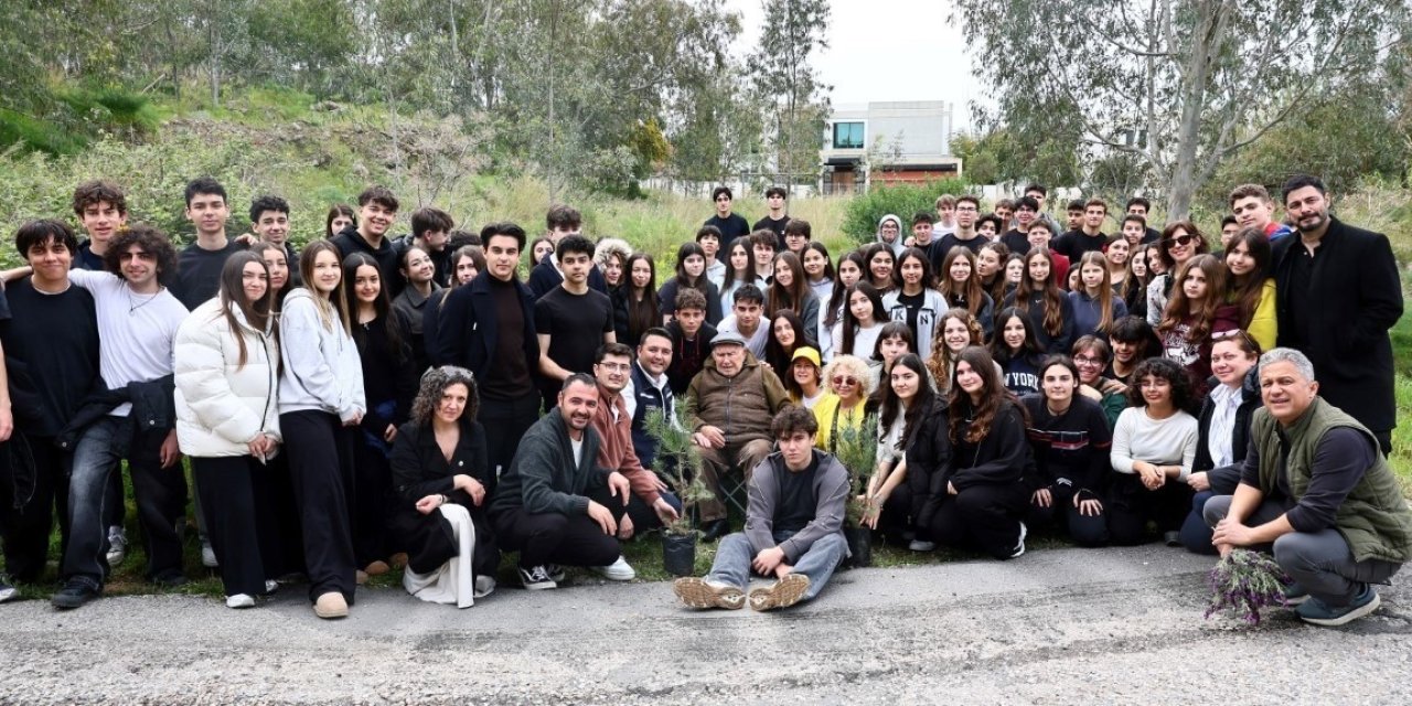 Bodrum’da bin 500 fidan toprakla buluştu