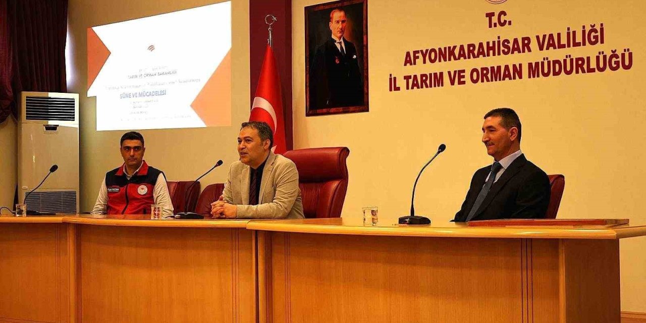 Çiftçiler süne zararlısına karşı uyarıldı