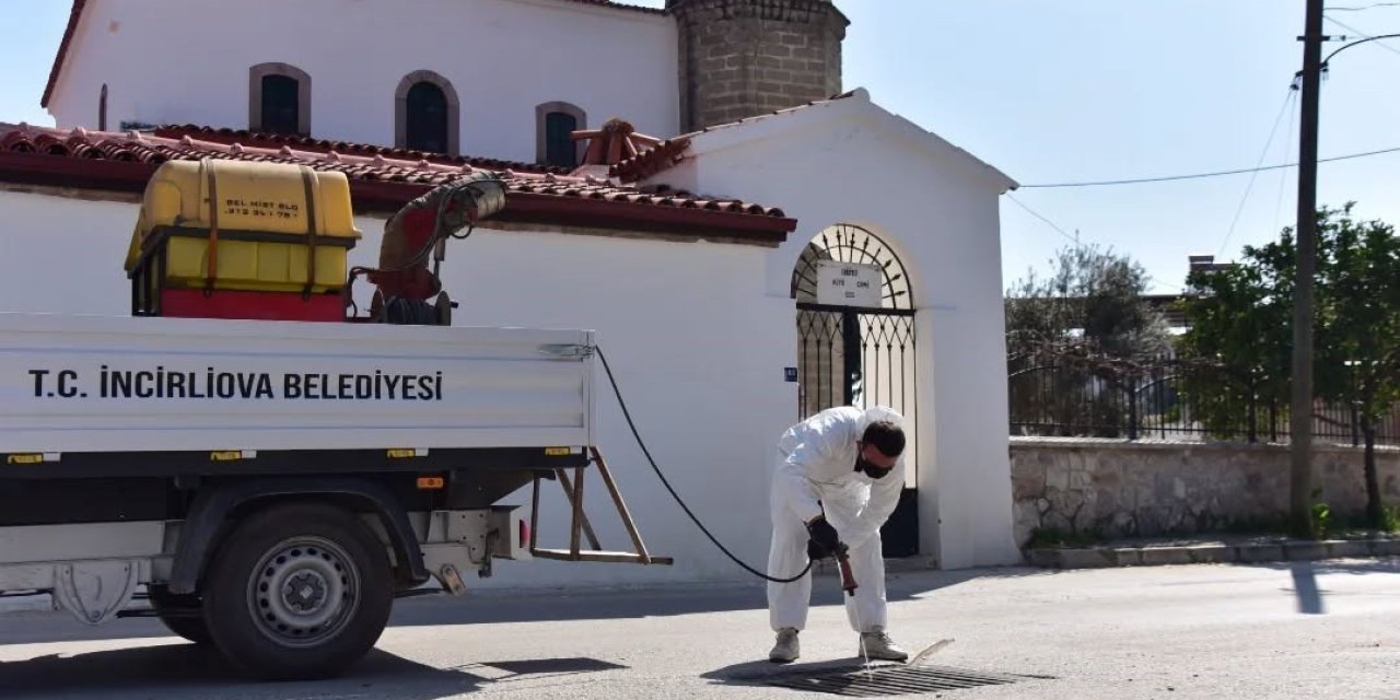 İncirliova’da sinekle mücadele başladı