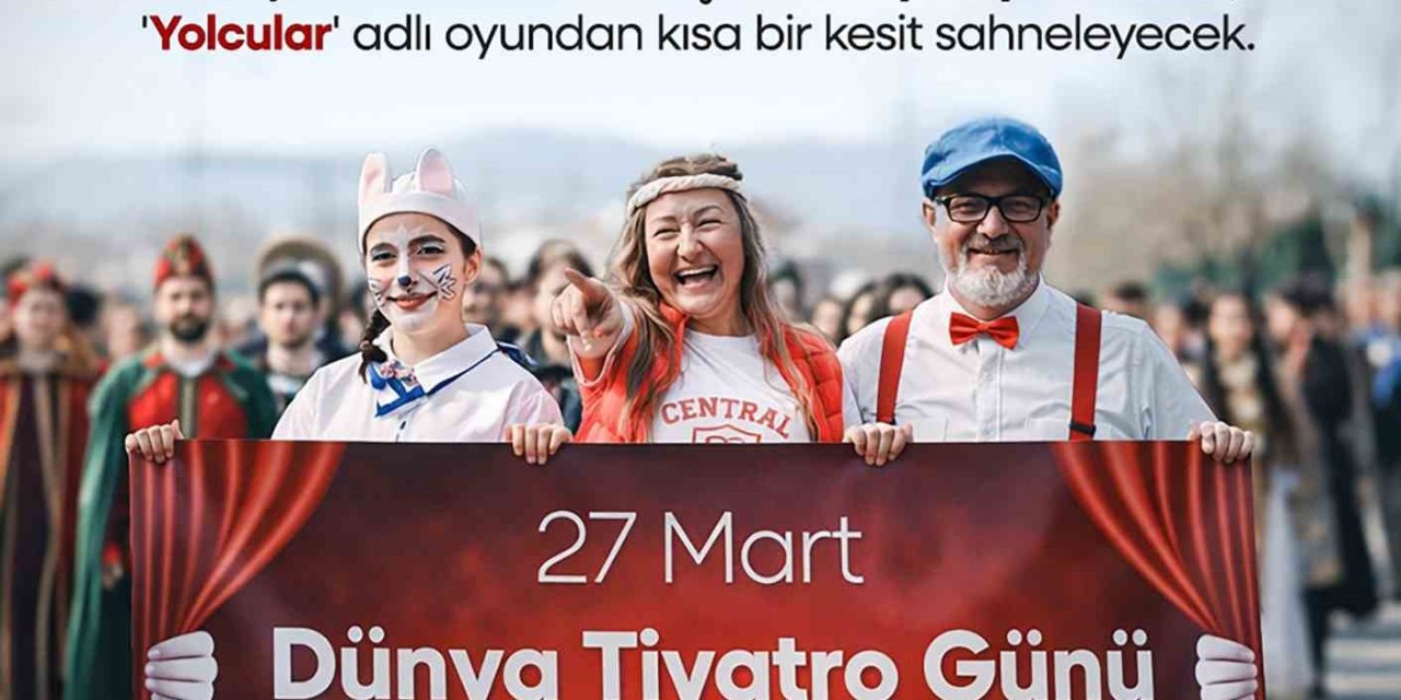 Tiyatro salonlardan sokaklara taşıyor