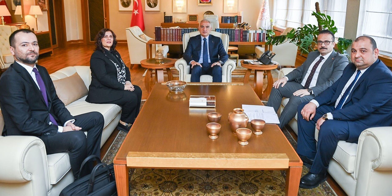 Başkan Çerçioğlu,  Bakan Ersoy ile görüştü