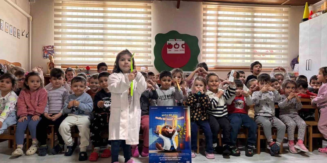 Yunusemreli miniklere ağız ve diş sağlığı semineri