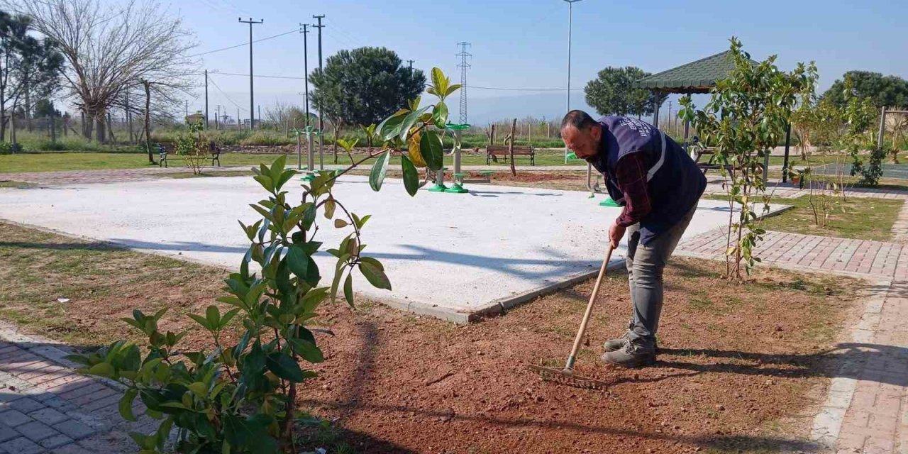 Işıklı Parkı’nda çevre düzenlemesi başladı