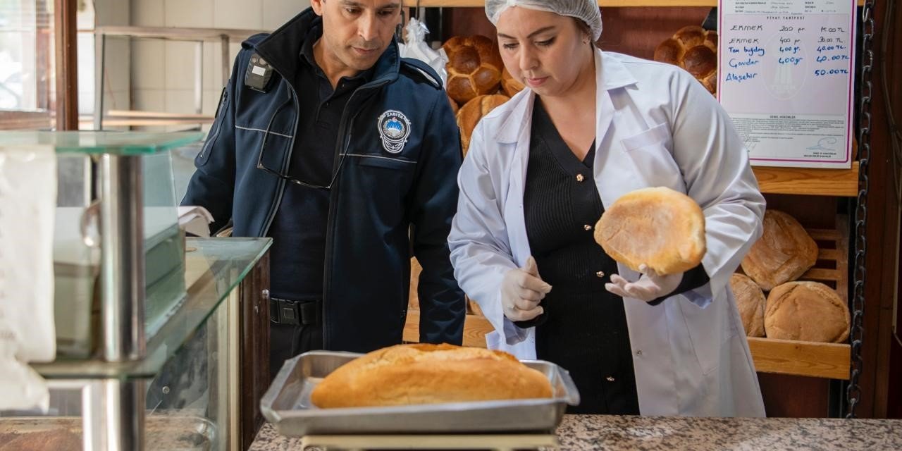 Kuşadası’nda fırınlar denetlendi