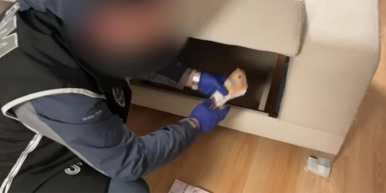 Polis, ’rüşvet dolarları’nı ele geçirdi